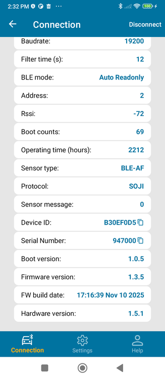 LIGO PRO dashboard (further details)